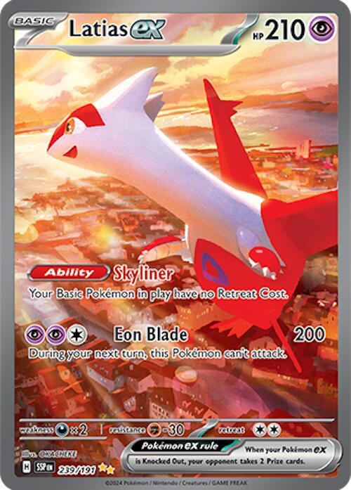 Latias ex 239/191 card