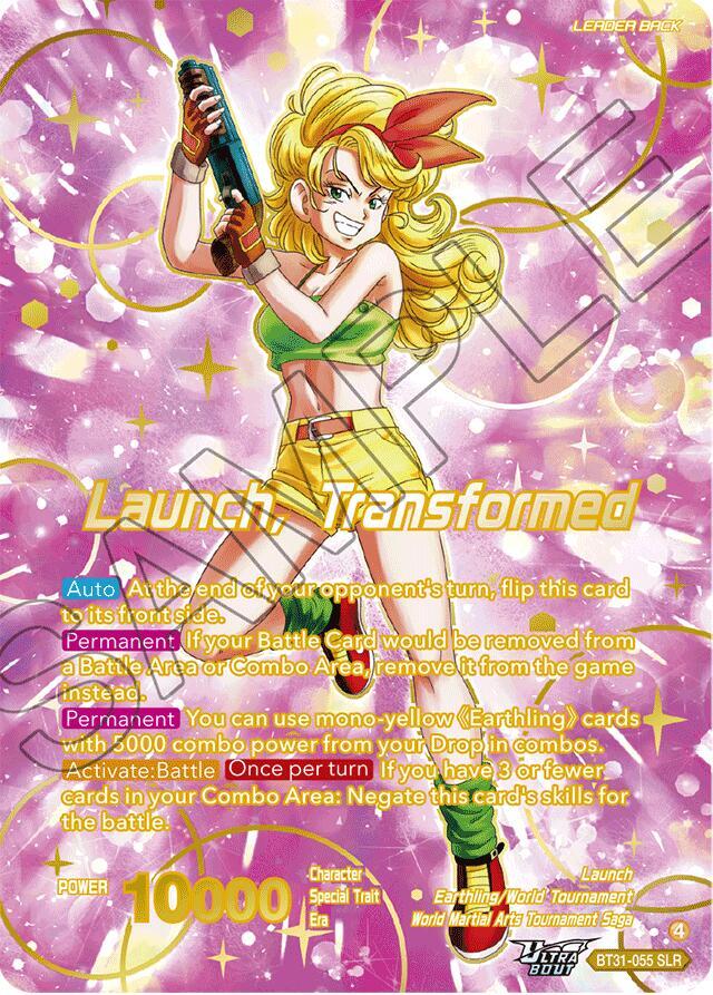Launch Transformed SLR BT31-055 carta