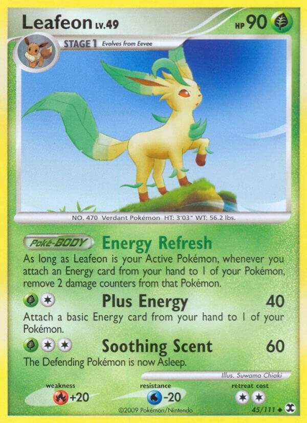 Leafeon 45/111 carta