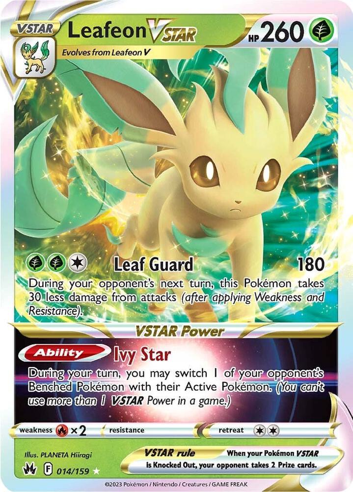 Leafeon VSTAR 014/159 carta