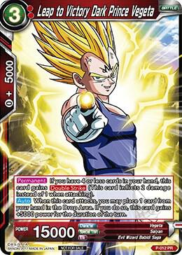 Leap to Victory Dark Prince Vegeta Foil Version P-012