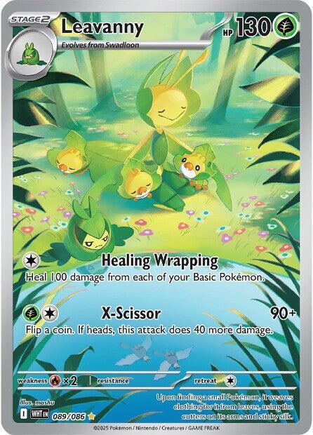 Leavanny 089 086 card