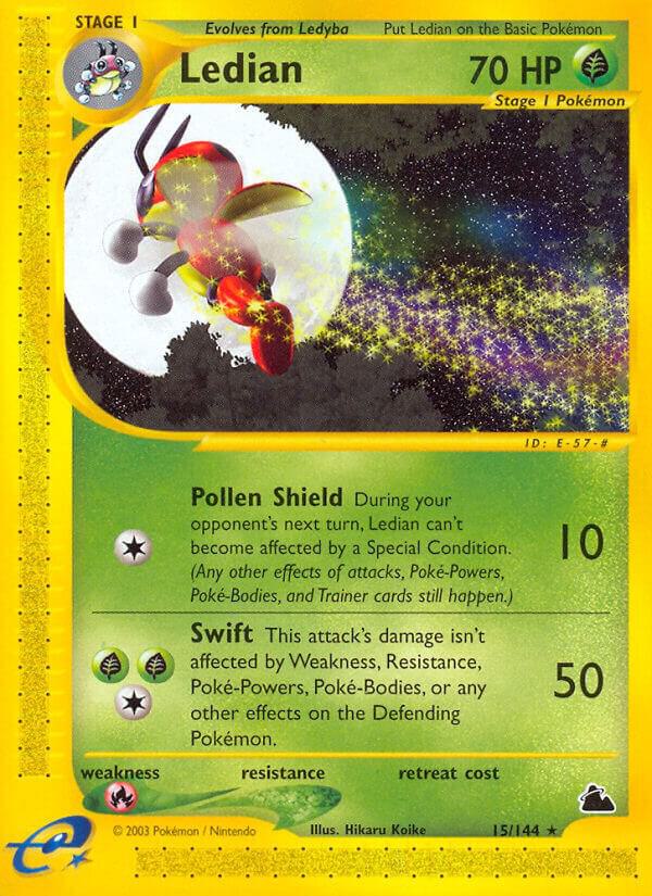 Ledian 15 015/144 card