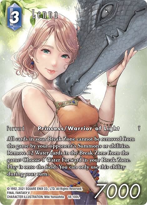Lenna Full Art 18-100L carta