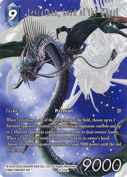 Leviathan Lord of the Whorl Full Art 14-102L card