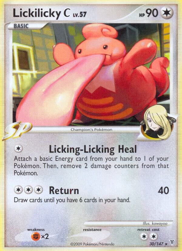 Lickilicky C 30 card