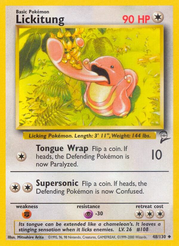 Lickitung 048/130 carta