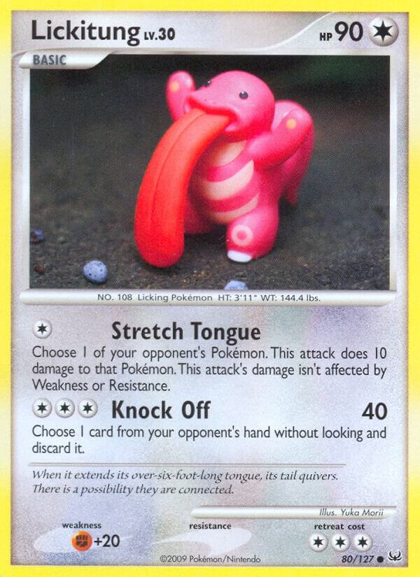Lickitung 80/127 card