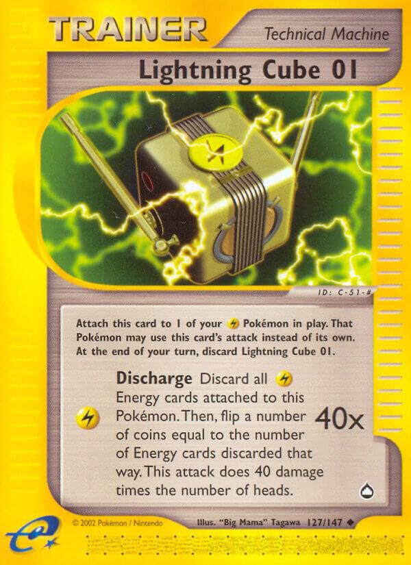 Lightning Cube 01 127/147 card