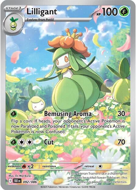Lilligant 092 086 card