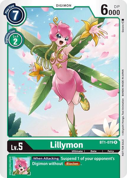 Lillymon BT1 079 Tamer Party Vol 2 Promo BT1-079 R carta