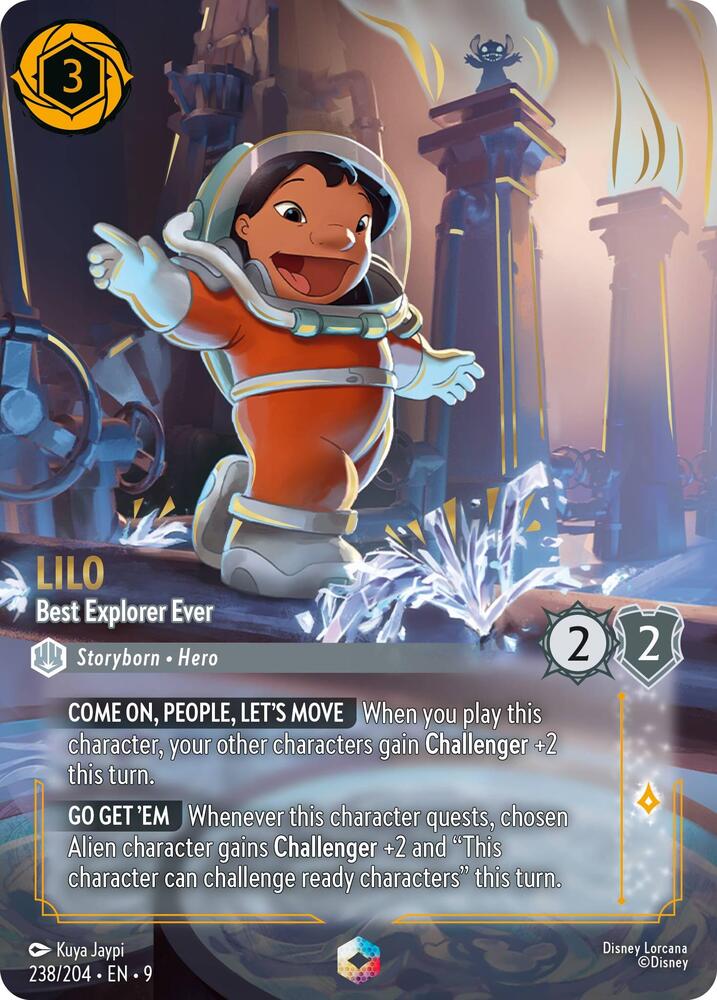 Lilo Best Explorer Ever Enchanted 238/204 card