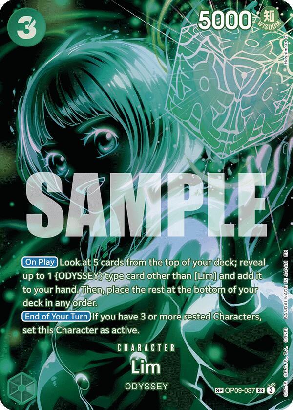 Lim SP OP09-037 card