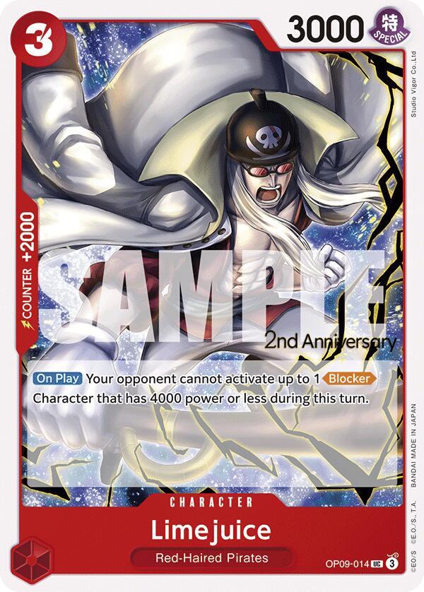 Limejuice OP09-014 card