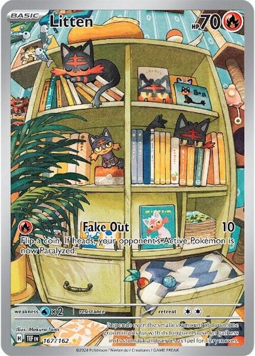 Litten 167 card