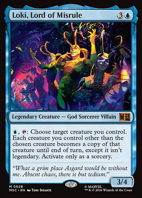 Loki, Lord of Misrule 628 card