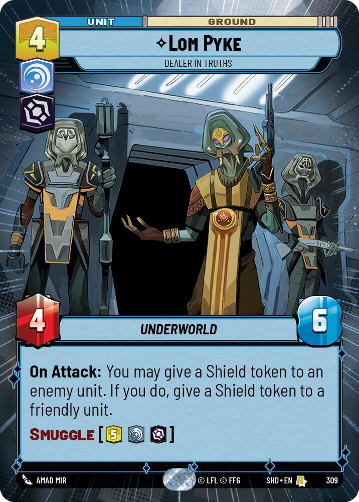 Lom Pyke Dealer in Truths Hyperspace 309 card
