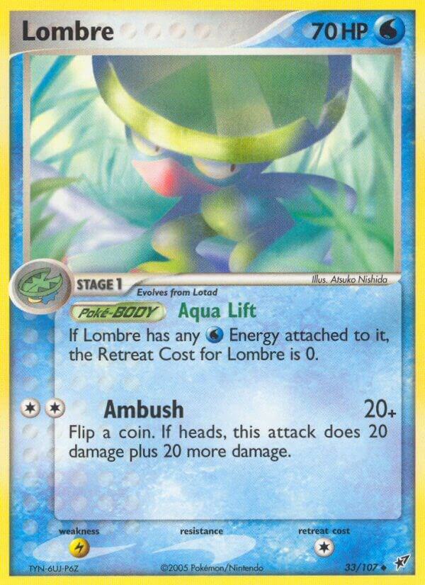 Lombre 033 107 card