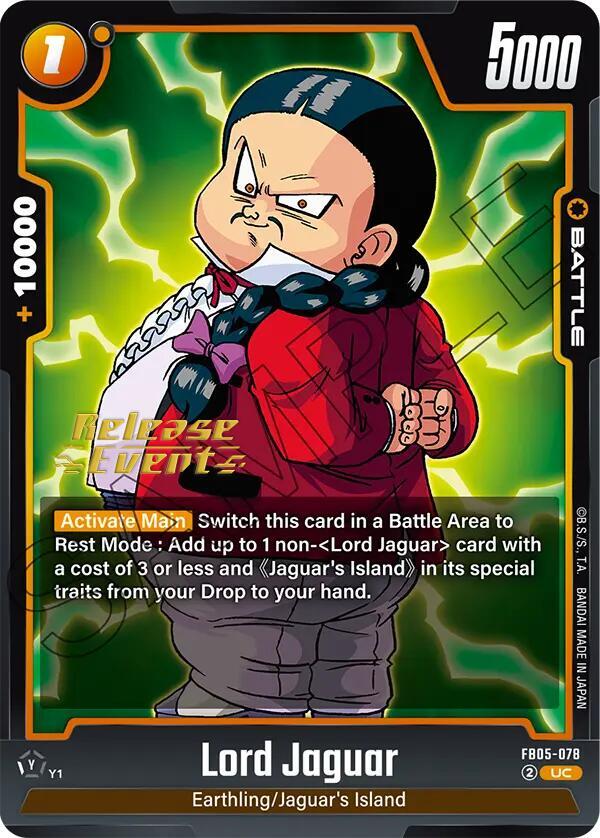 Lord Jaguar FB05-078 carta