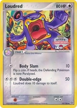 Loudred 35 106 State Championships 035/106 card