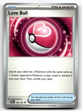 Love Ball 156/167 card