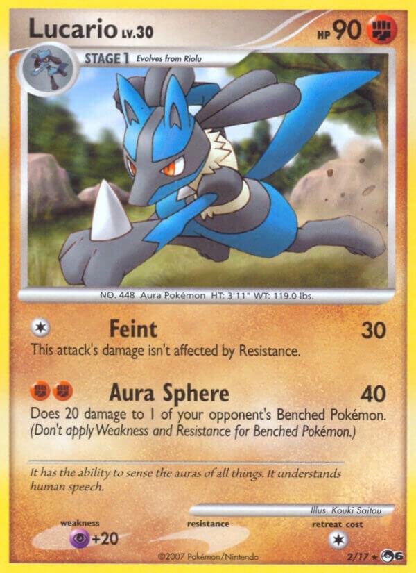 Lucario 002/017 card