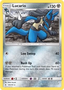 Lucario 126 214 SM Unbroken Bonds