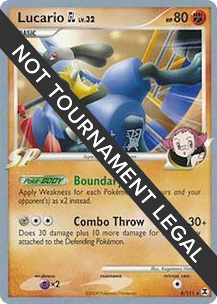 Lucario GL 2009 Tsubasa Nakamura 8/111 card