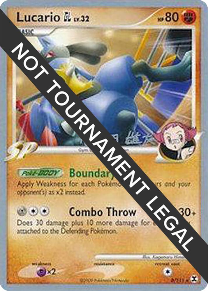 Lucario GL 2010 Yuta Komatsuda 8/111 card