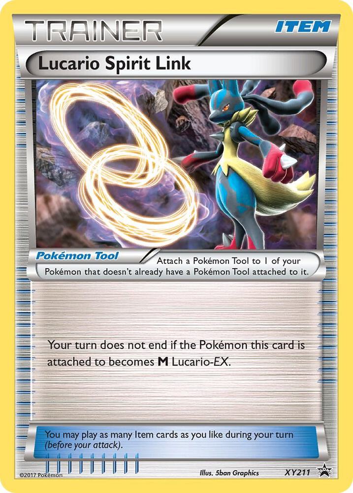Lucario Spirit Link XY211 card