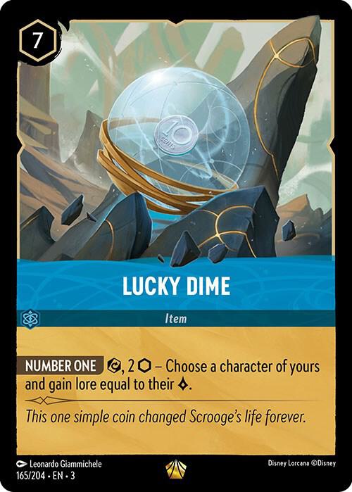 Lucky Dime 165/204 carta