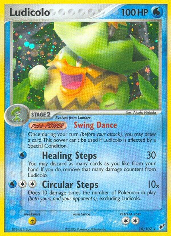 Ludicolo 010 107 card