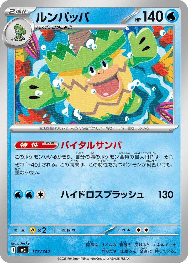 Ludicolo 177/742 card