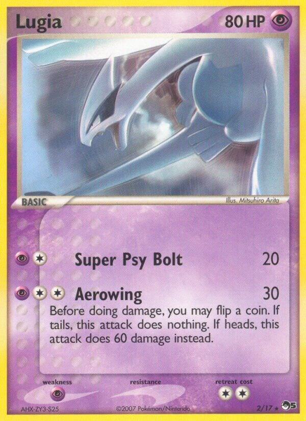 Lugia 002/017 card