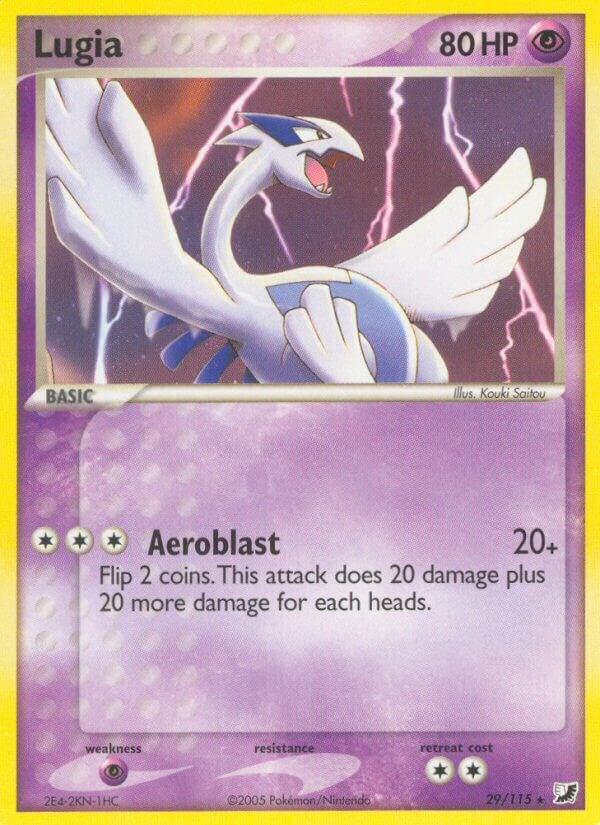 Lugia 29/115 card