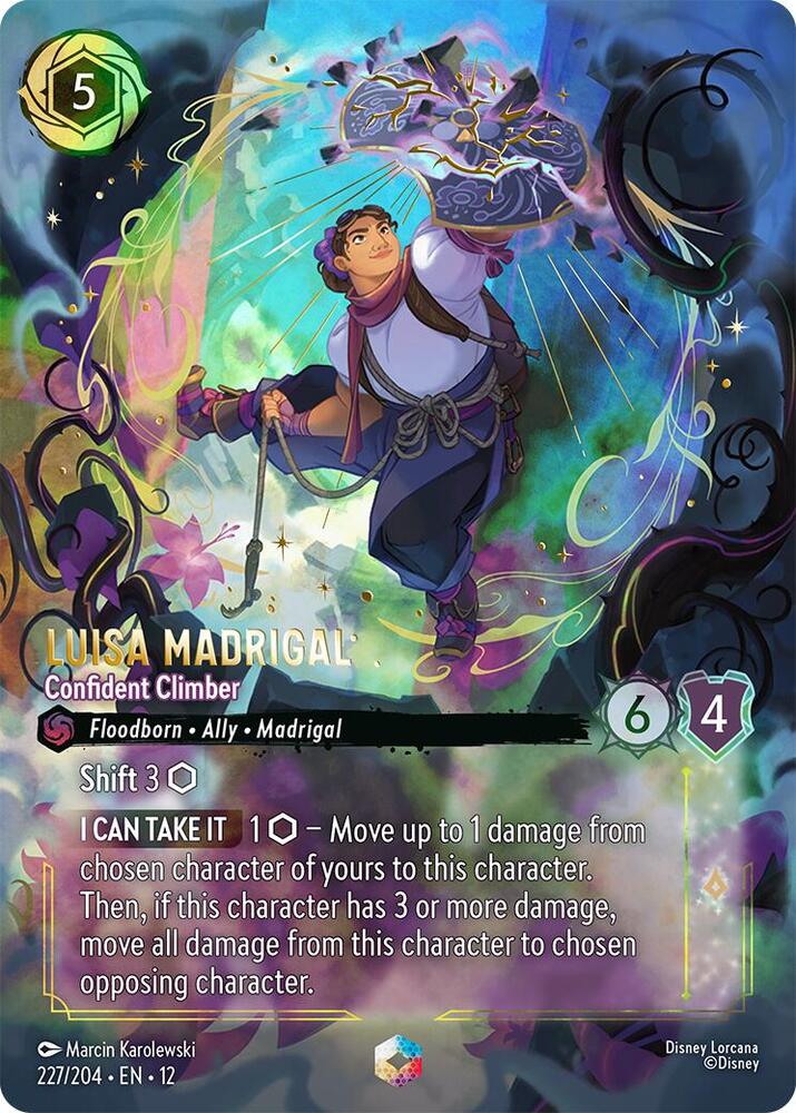 Luisa Madrigal Confident Climber Enchanted 227/204 carta