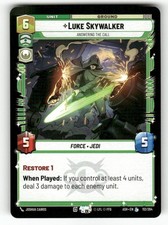 Luke Skywalker Answering the Call 112/264 card