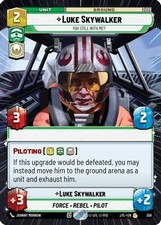 Luke Skywalker You Still With Me Hyperspace 356 card