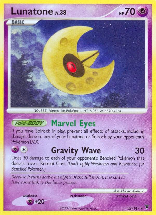 Lunatone 32 card