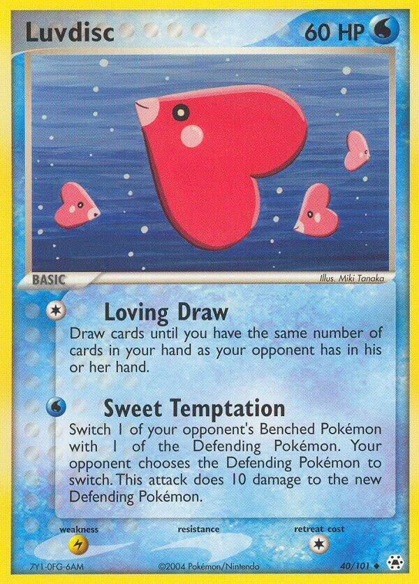 Luvdisc 40/101 card