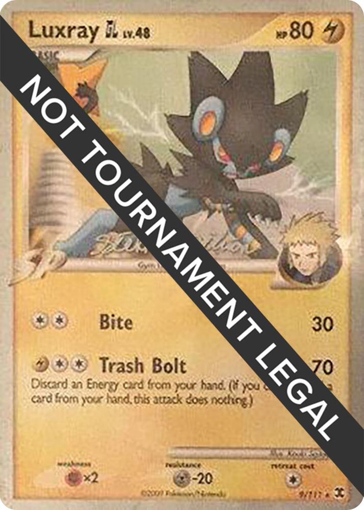 Luxray GL 2009 Stephen Silvestro 9/111 card