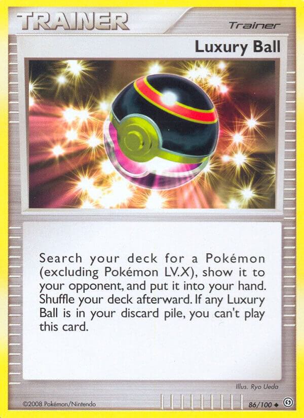 Luxury Ball 86/100 card