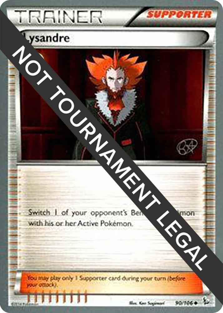 Lysandre 2015 Rowan Stavenow 90/106