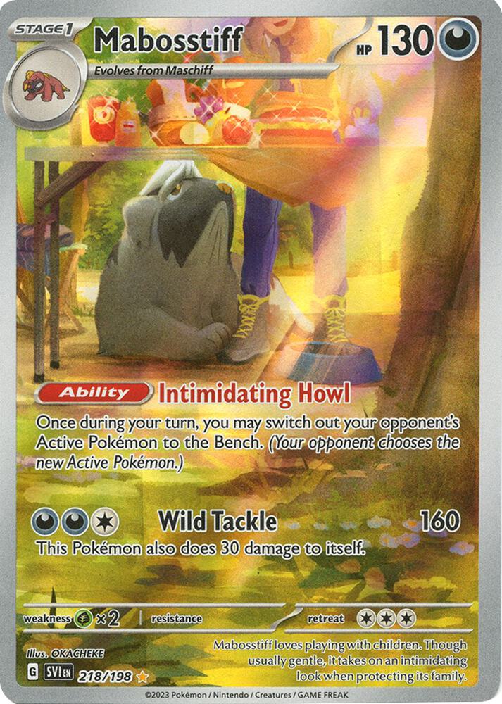 Mabosstiff 218/198 card