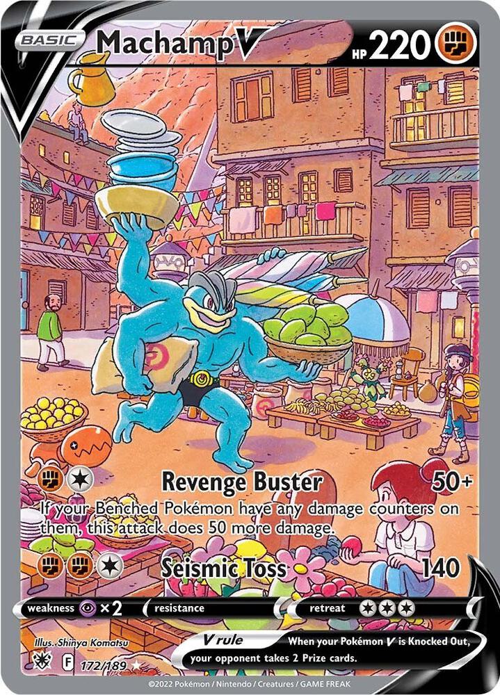 Machamp V Alternate Full Art 172/189