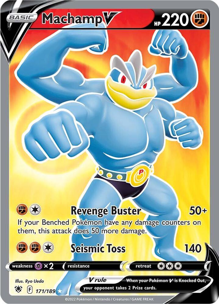 Machamp V Full Art 171/189