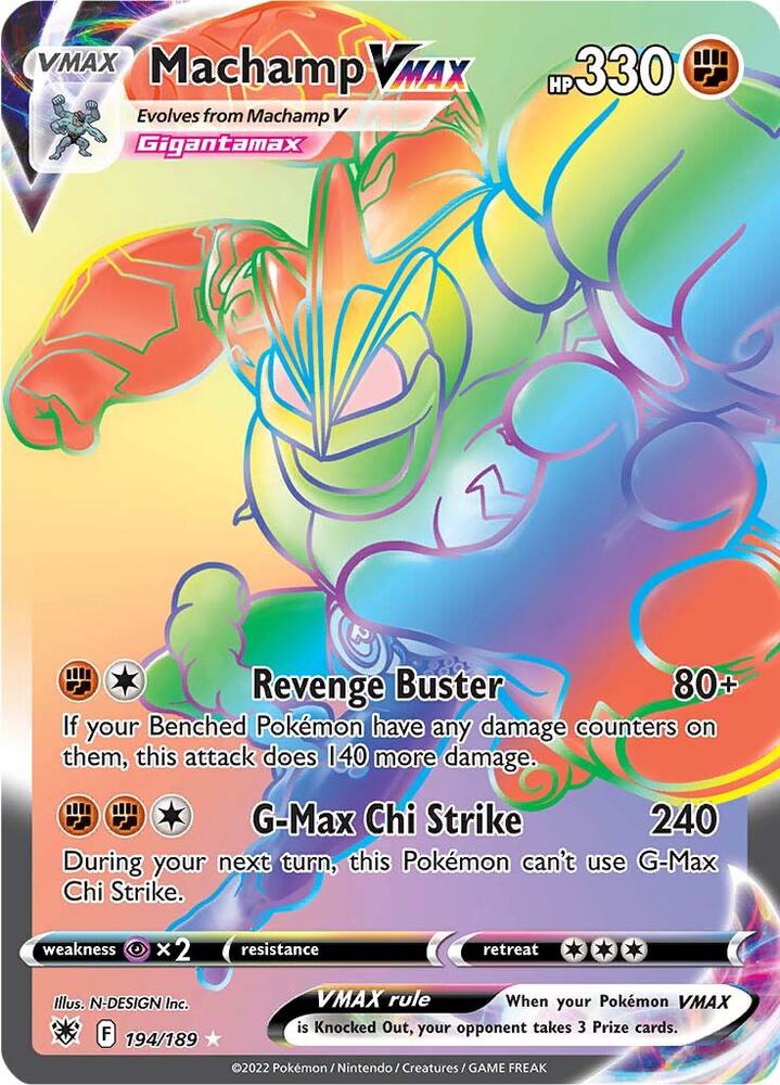 Machamp VMAX Secret 194/189