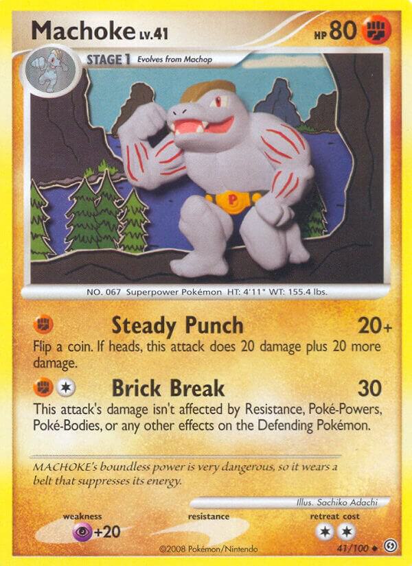 Machoke 41/100 carta