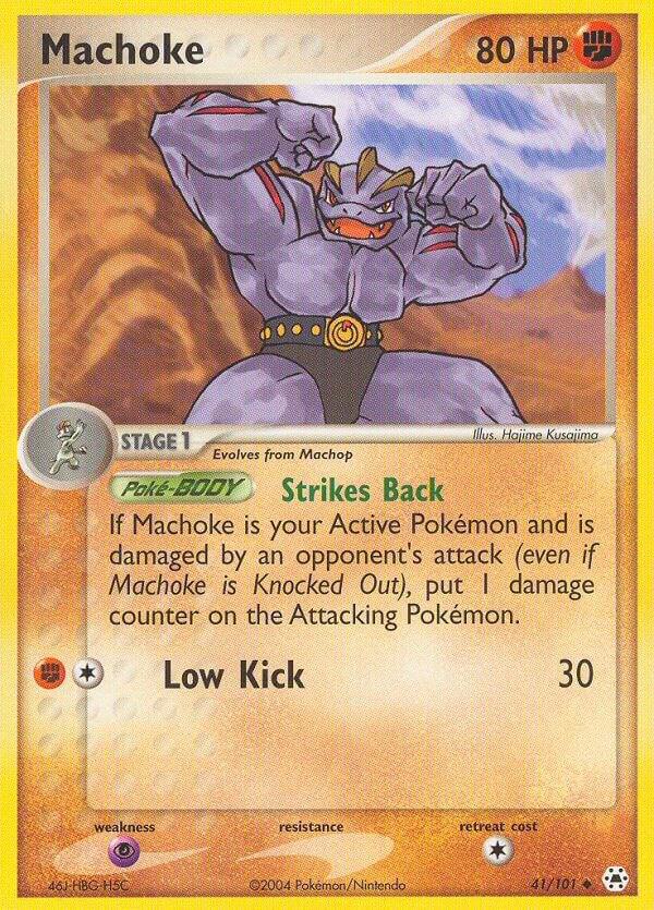 Machoke 41/101 card