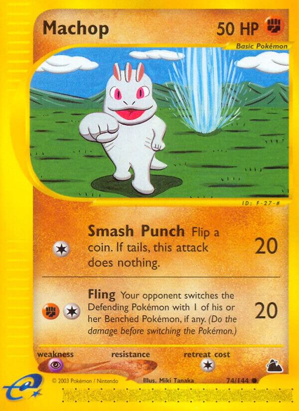 Machop 074/144 card